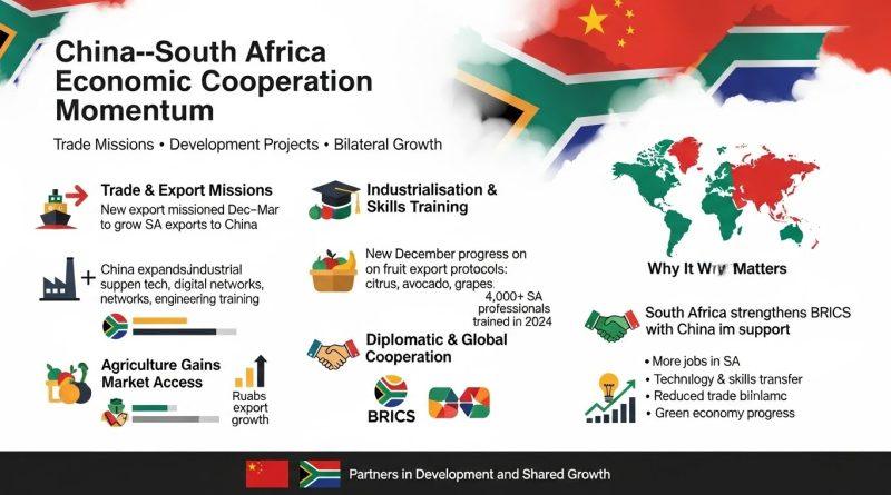 China–South Africa Economic Cooperation: December Momentum Report (2024–2025)