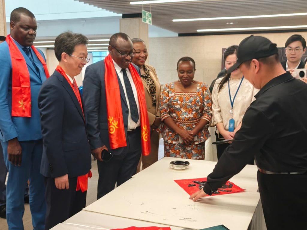 Chinese Spring Festival cultural exhibition held in Ethiopia