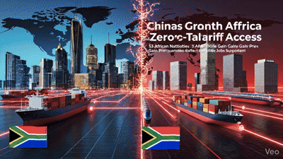 China Opens $1.4 Trillion Market to South Africa with Landmark Zero-Tariff Policy