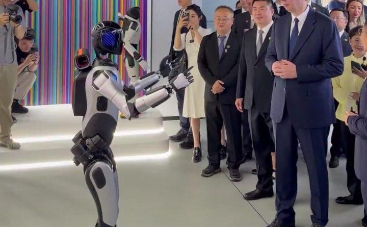 Serbian President Congratulare China Robotics