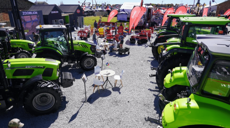 Zoomlion showcases its products at Nampo Harvest Day in South Africa