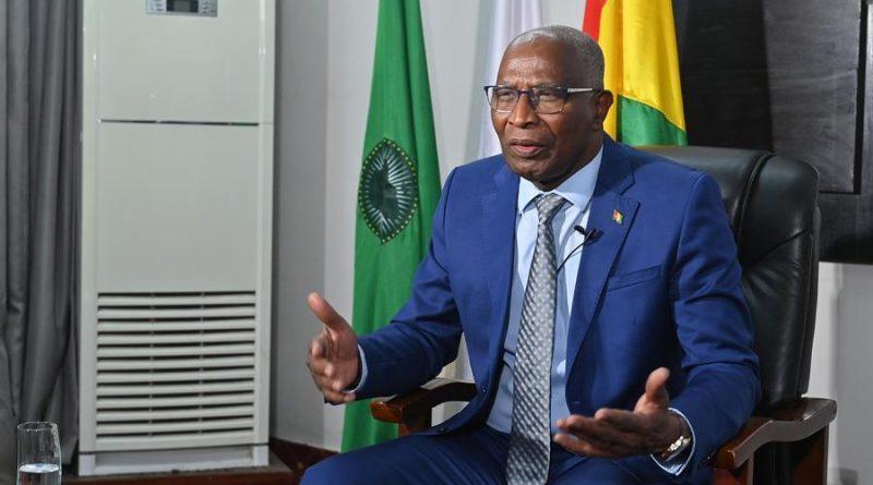 Guinean Prime Minister Amadou Oury Bah